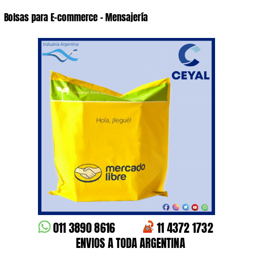 Bolsas para E-commerce – Mensajería