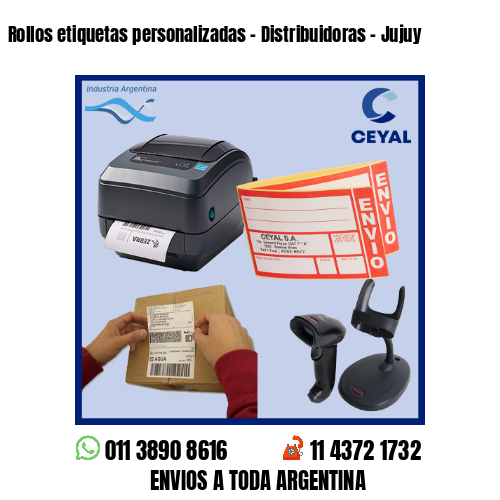 Rollos etiquetas personalizadas – Distribuidoras – Jujuy