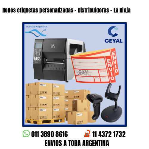 Rollos etiquetas personalizadas – Distribuidoras – La Rioja