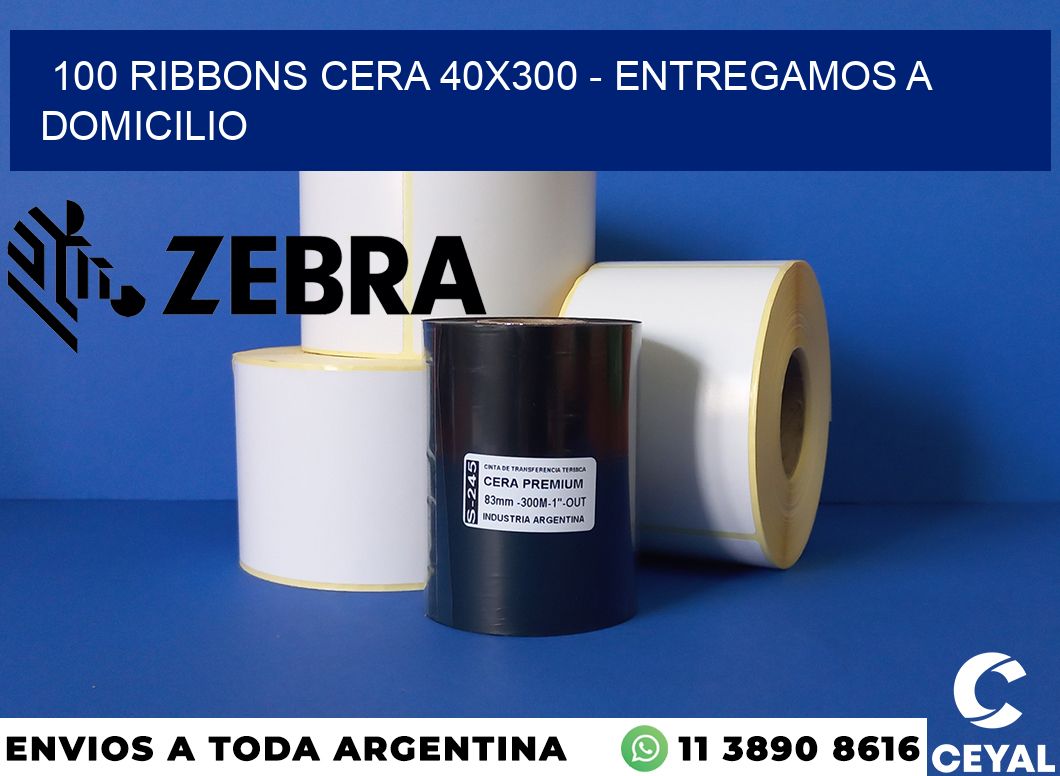 100 Ribbons cera 40x300 - entregamos a domicilio