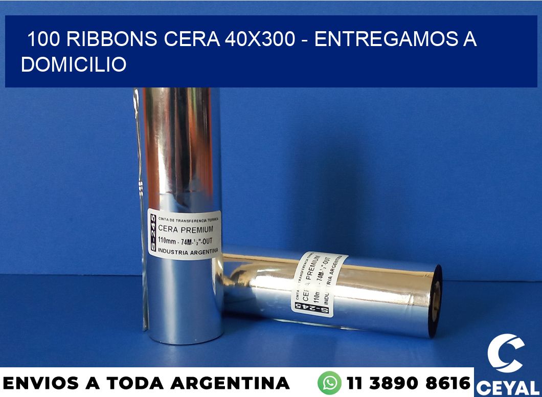 100 Ribbons cera 40×300 – entregamos a domicilio