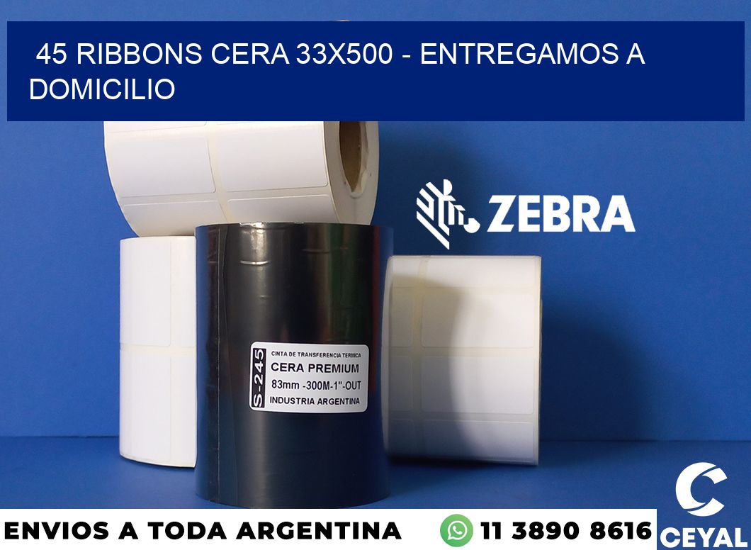 45 Ribbons cera 33x500 - entregamos a domicilio