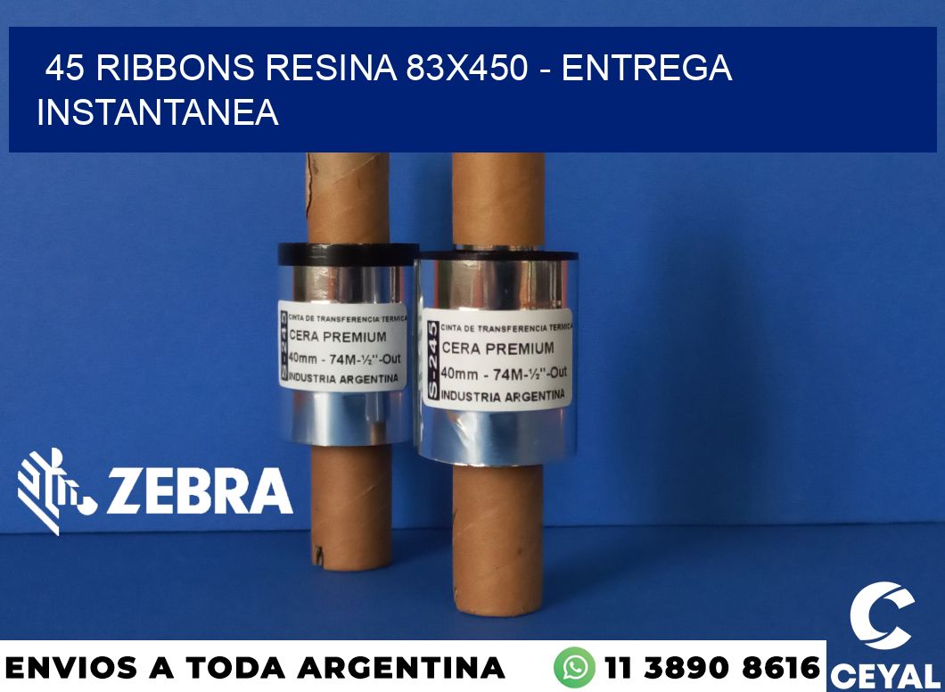 45 Ribbons resina 83x450 - entrega instantanea