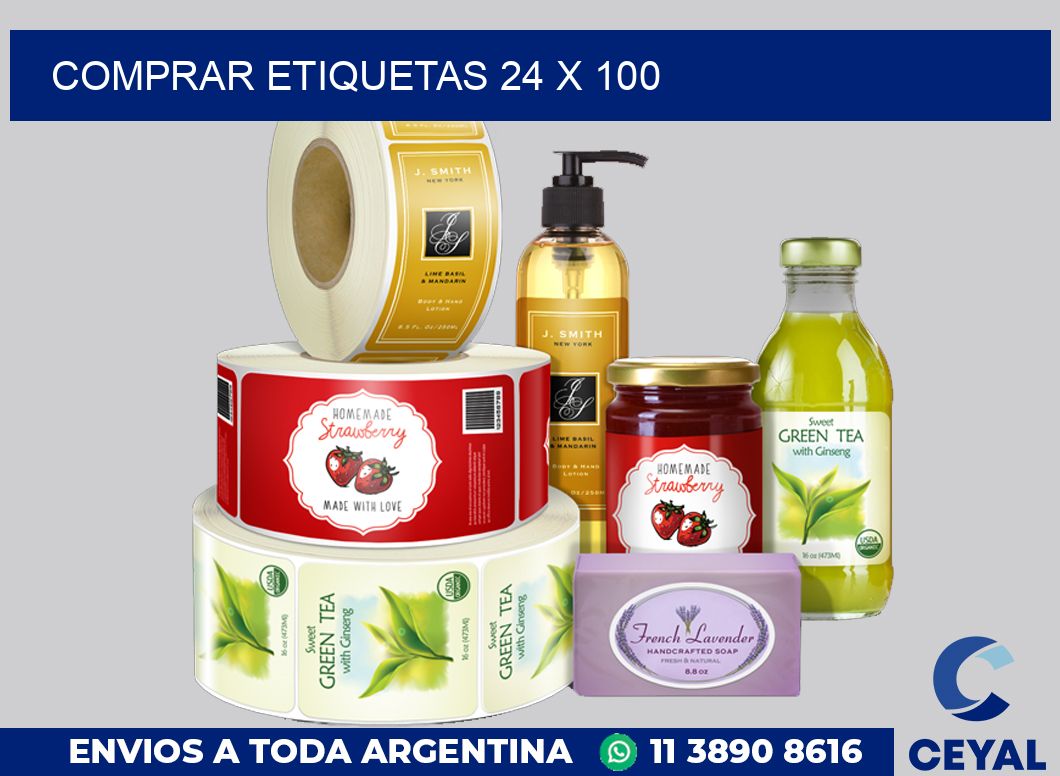 Comprar etiquetas 24 x 100