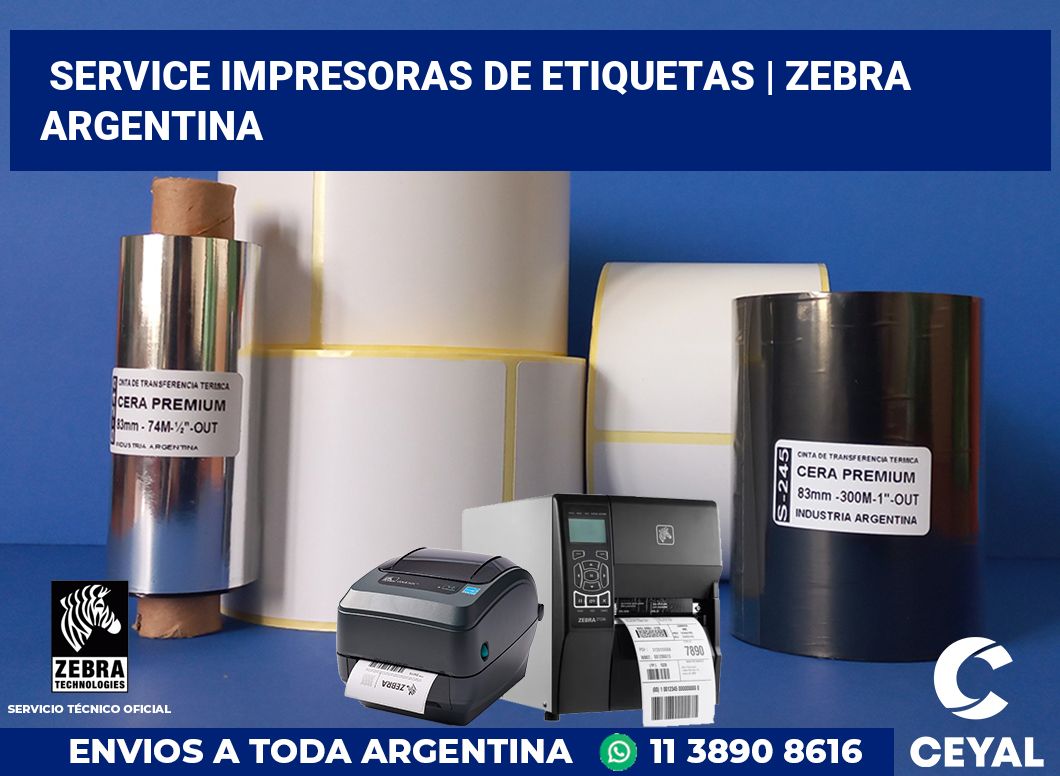 Service impresoras de etiquetas | Zebra argentina