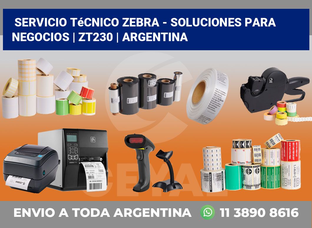 Servicio técnico Zebra – Soluciones para negocios | zt230 | Argentina