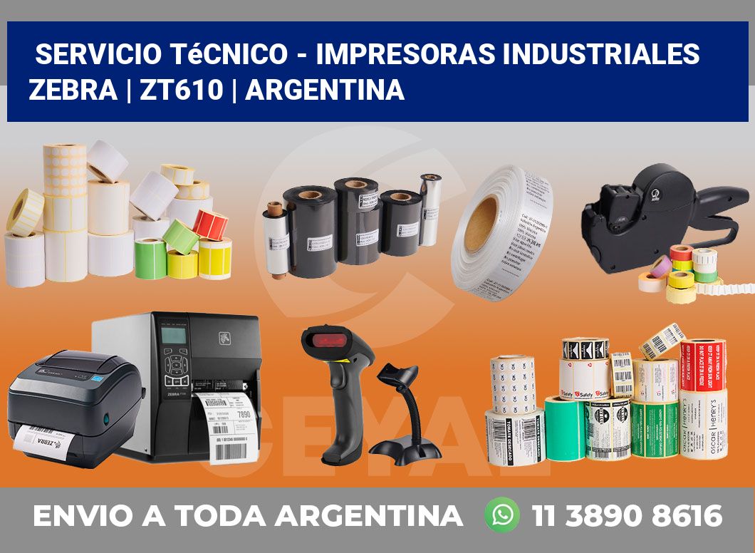 Servicio técnico – impresoras industriales Zebra | ZT610 | Argentina