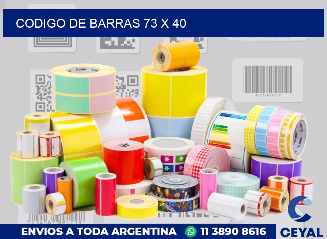 codigo de barras 73 x 40