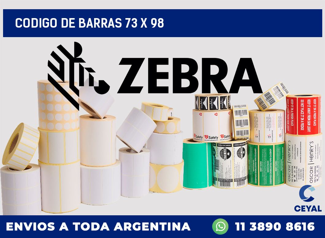 codigo de barras 73 x 98