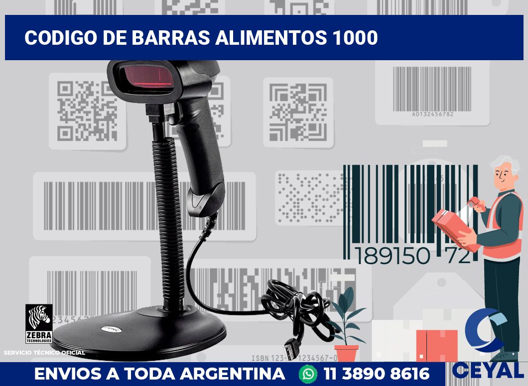 codigo de barras alimentos 1000