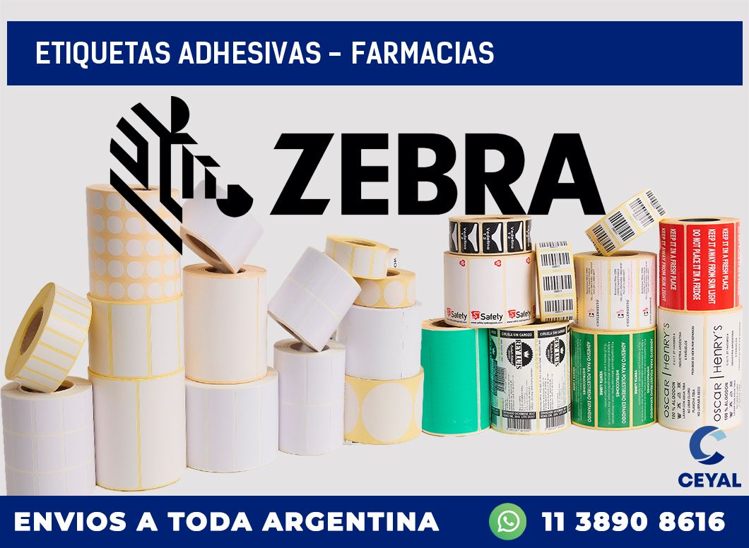 etiquetas adhesivas – Farmacias