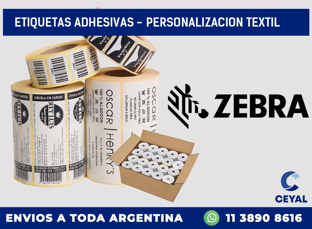 etiquetas adhesivas – personalizacion textil