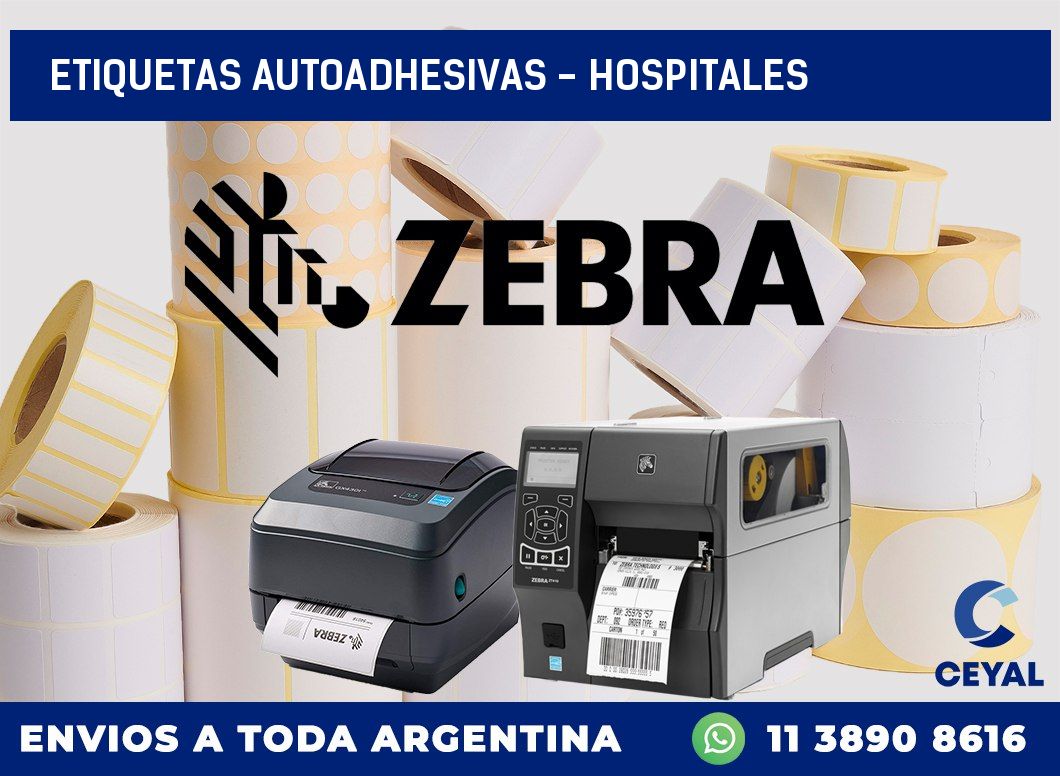 etiquetas autoadhesivas – Hospitales