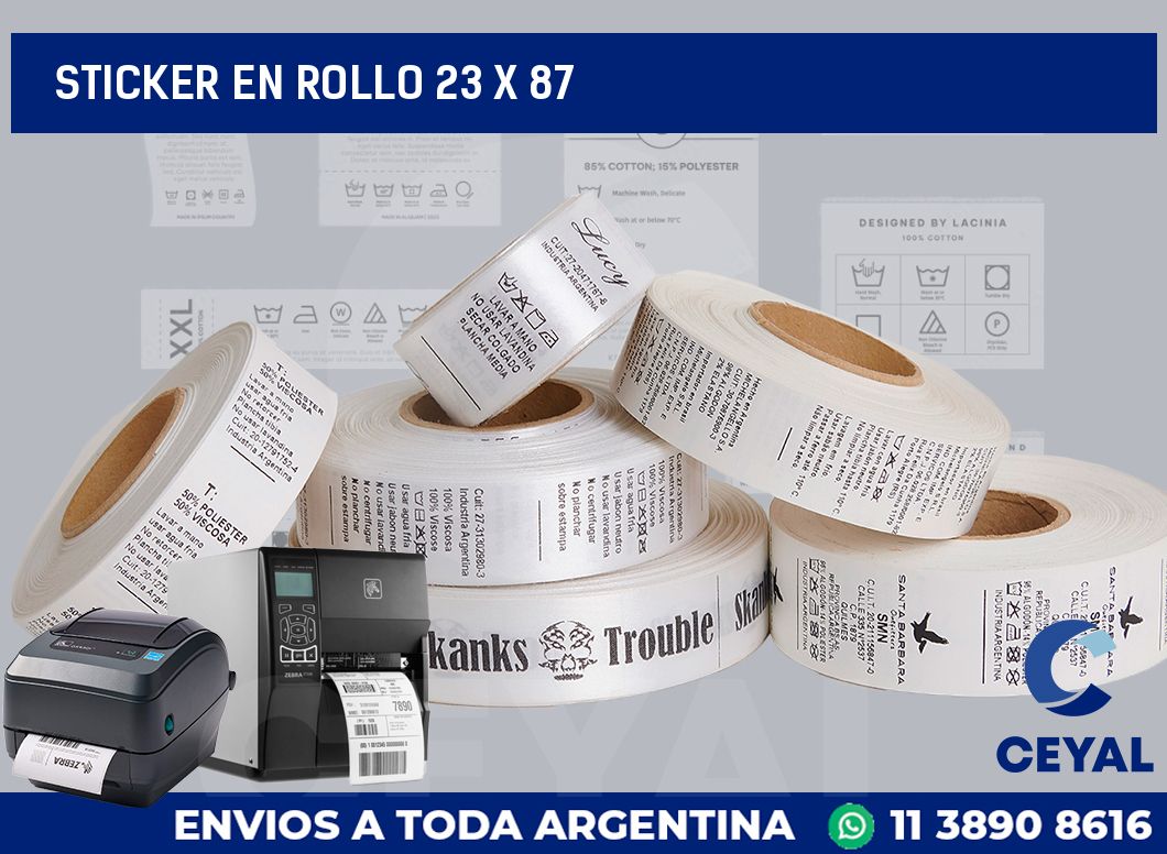 sticker en rollo 23 x 87