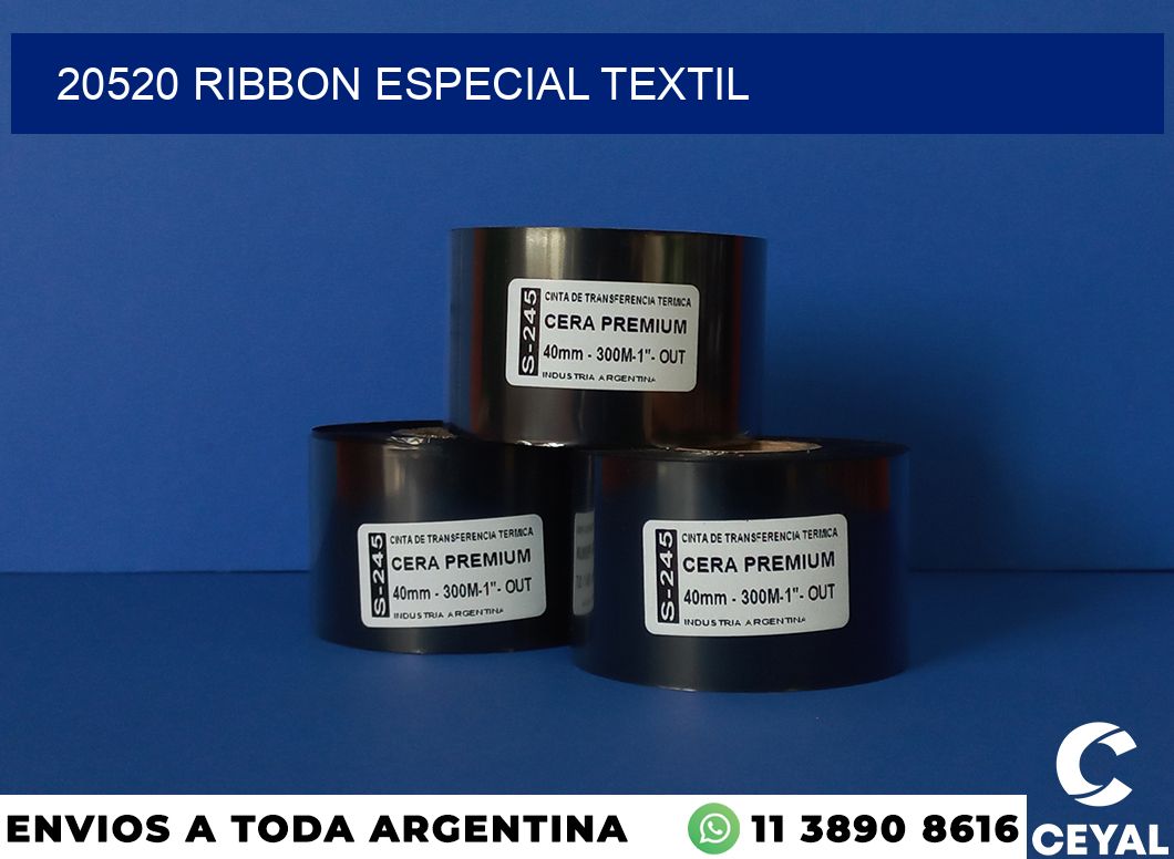 20520 ribbon especial textil