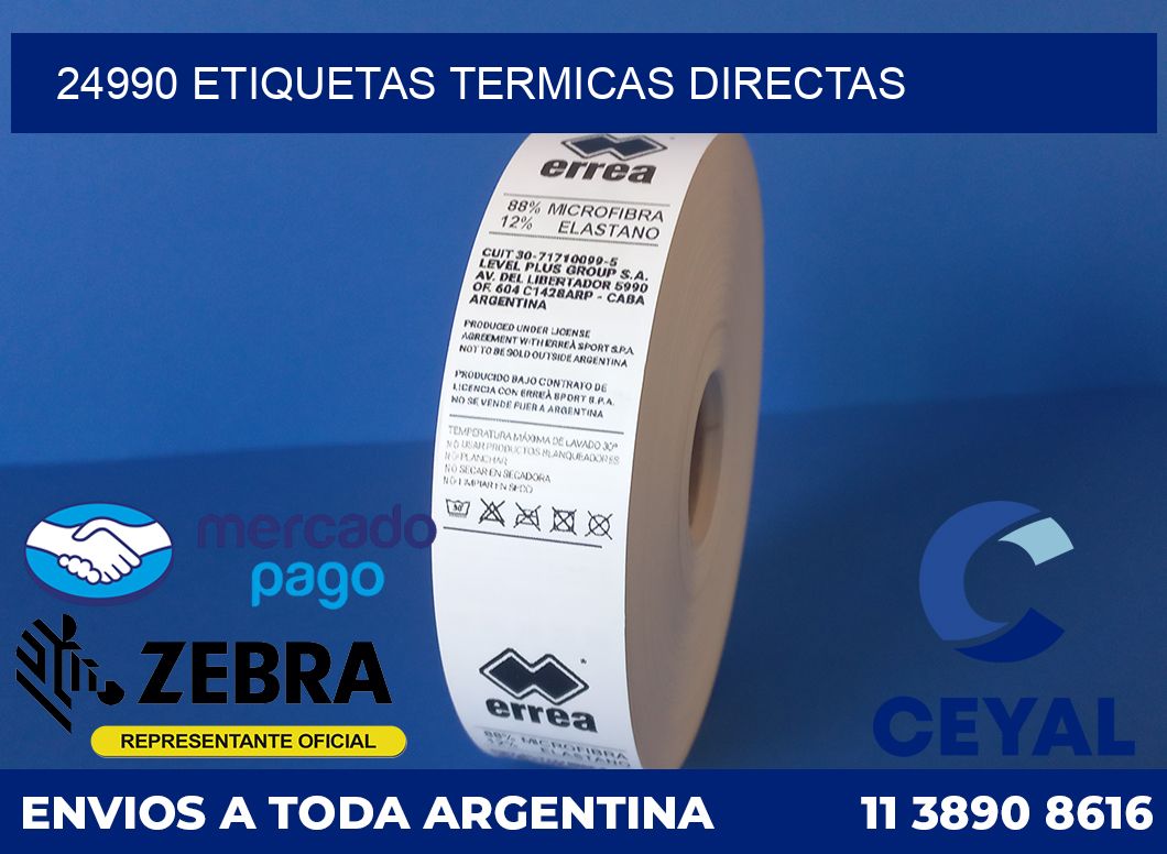 24990 Etiquetas termicas directas