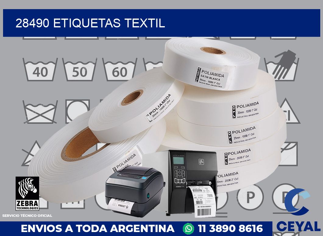 28490 etiquetas textil