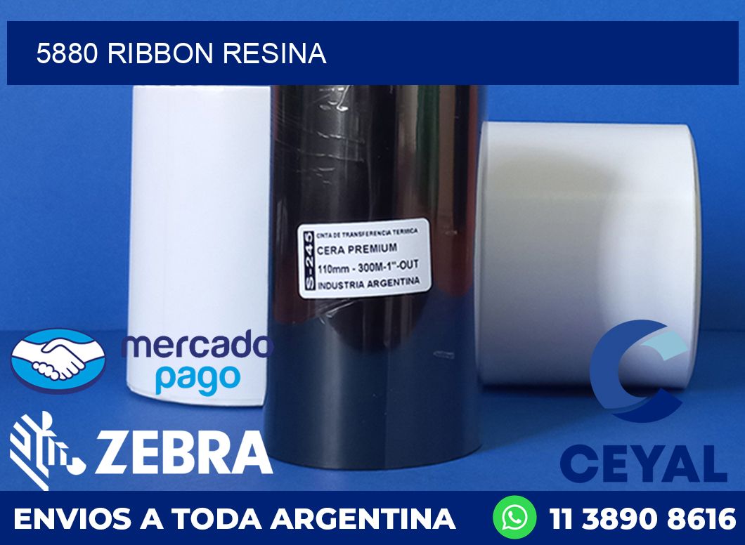 5880 ribbon resina