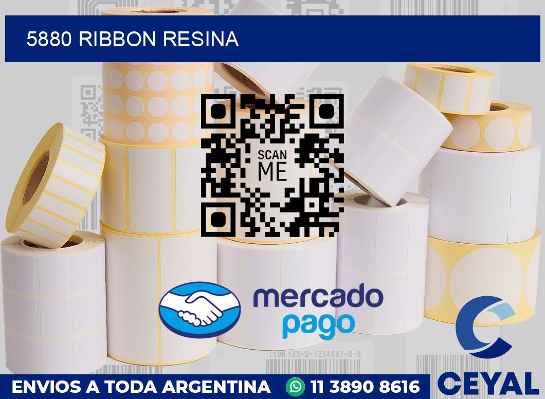 5880 ribbon resina