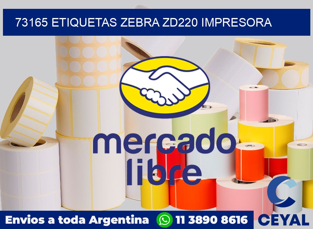 73165 etiquetas Zebra zd220 impresora