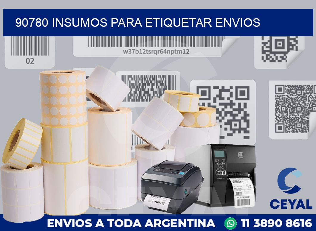 90780 Insumos para etiquetar envios