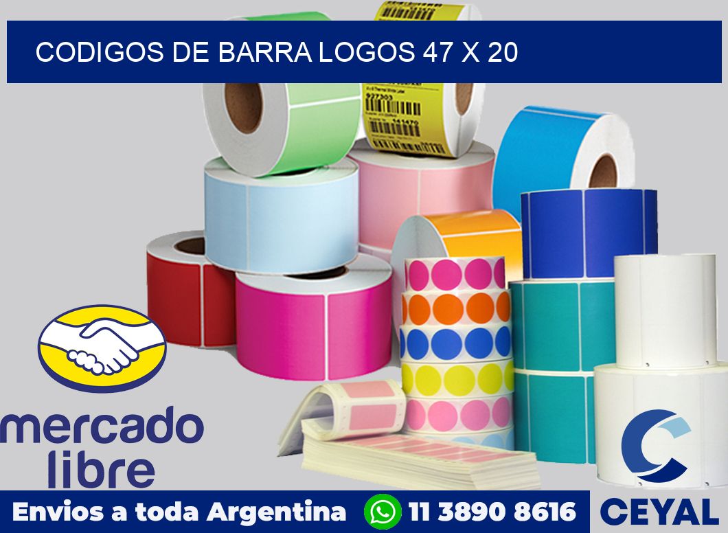 Codigos de barra logos 47 x 20