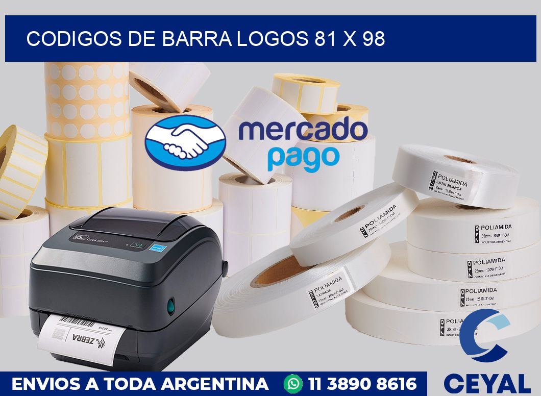 Codigos de barra logos 81 x 98