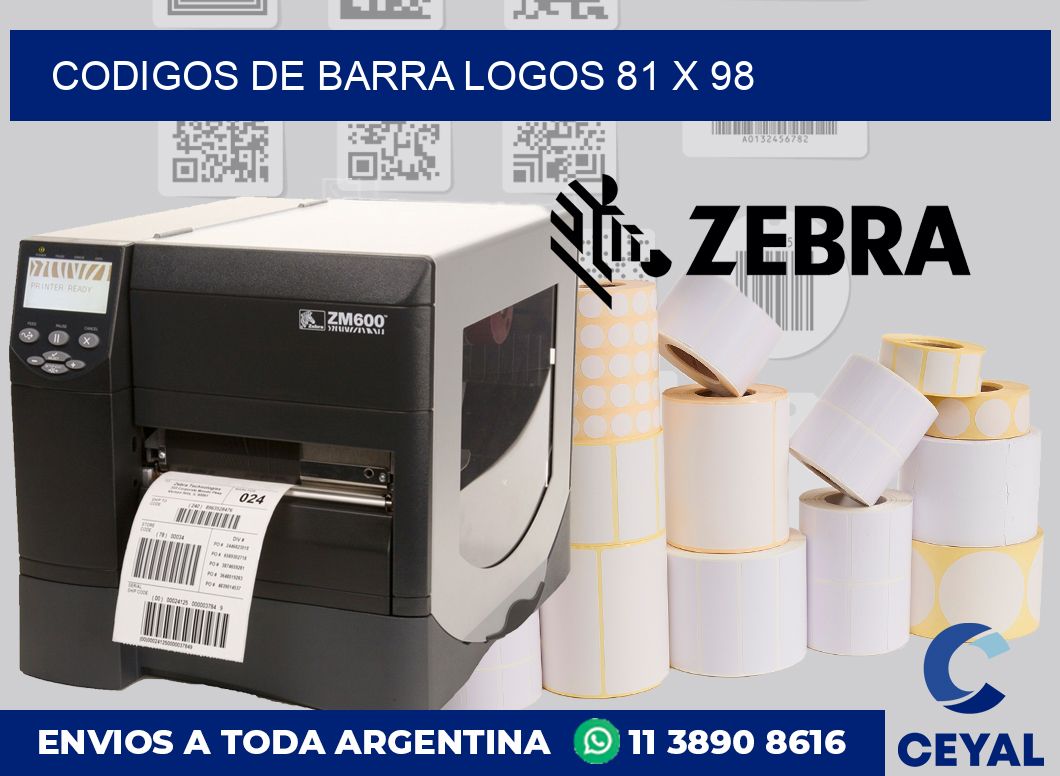 Codigos de barra logos 81 x 98