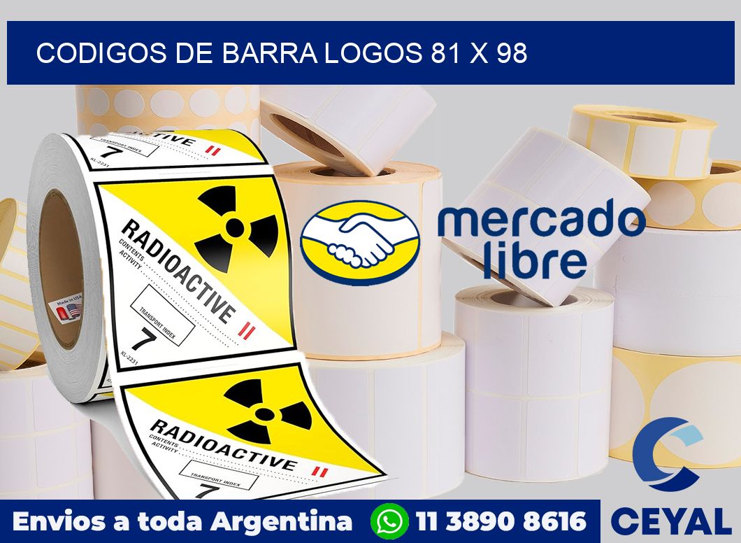 Codigos de barra logos 81 x 98