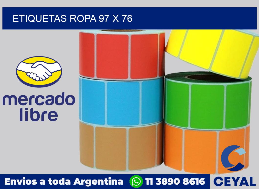 etiquetas ropa 97 x 76