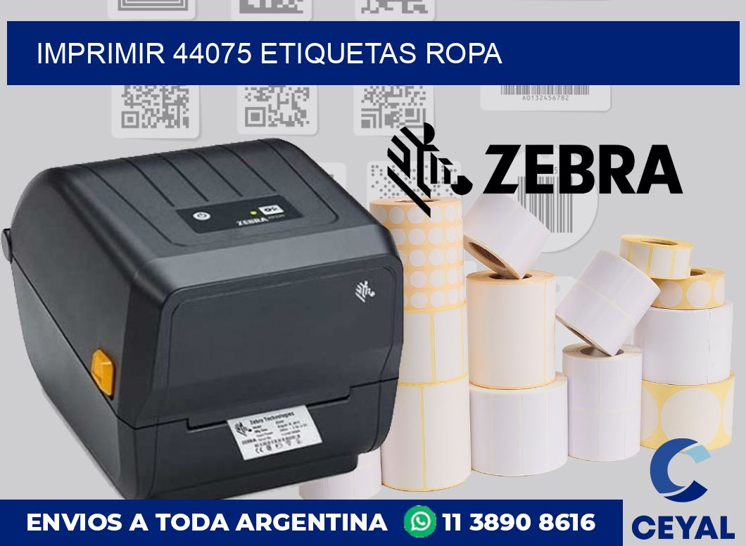 imprimir 44075 etiquetas ropa