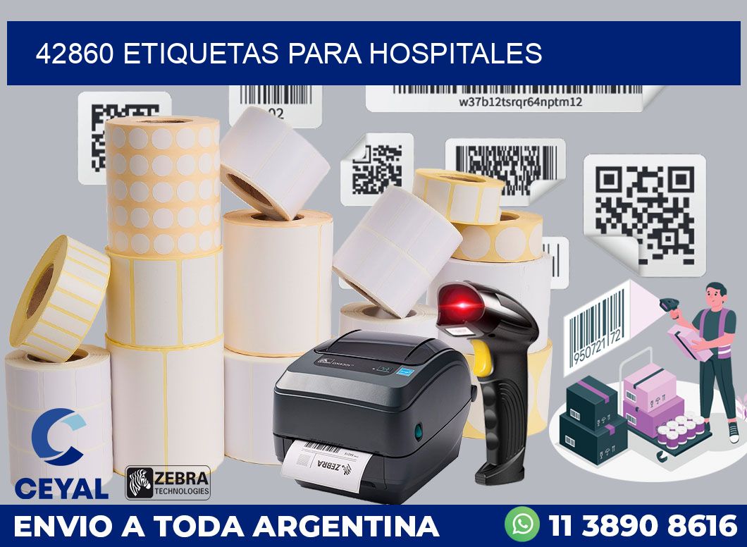 42860 ETIQUETAS PARA HOSPITALES