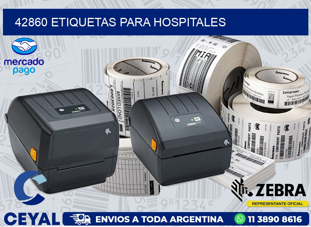 42860 ETIQUETAS PARA HOSPITALES