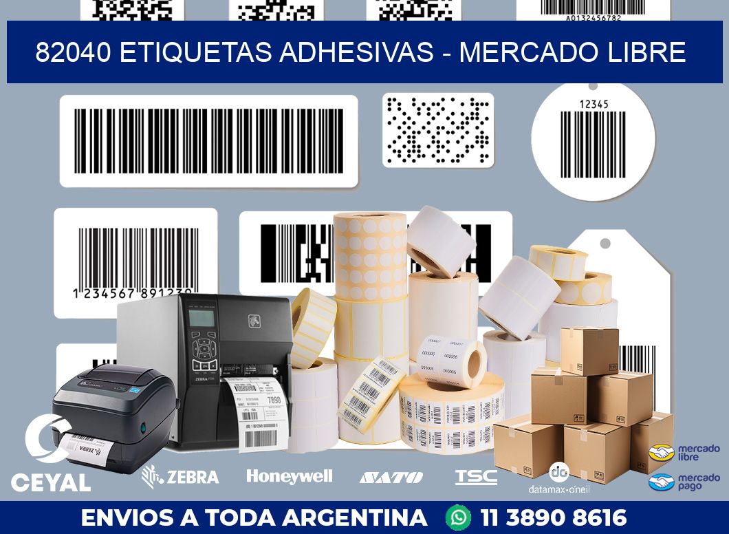 82040 ETIQUETAS ADHESIVAS - MERCADO LIBRE