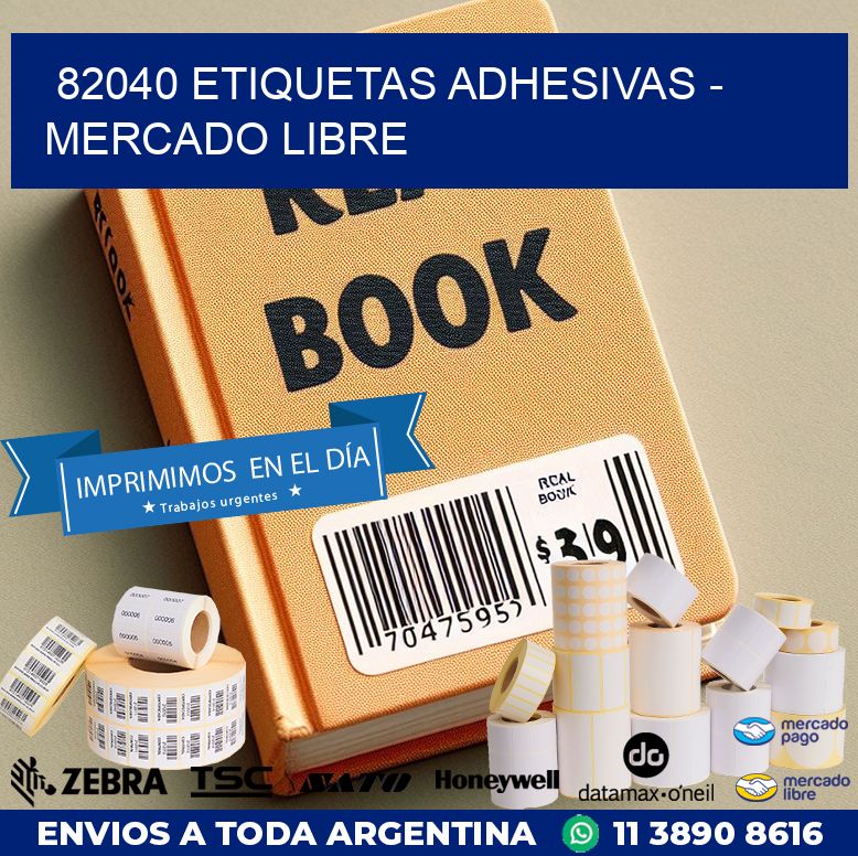 82040 ETIQUETAS ADHESIVAS - MERCADO LIBRE