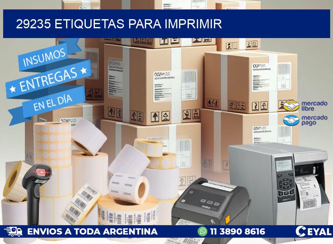 29235 ETIQUETAS PARA IMPRIMIR