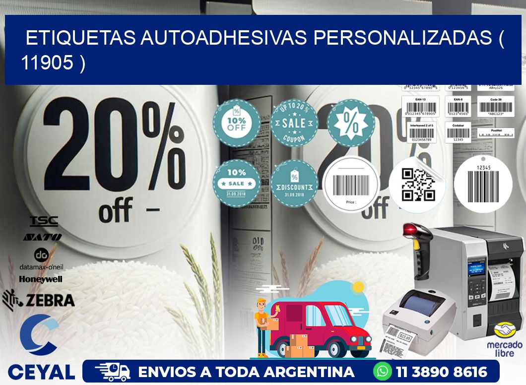 ETIQUETAS AUTOADHESIVAS PERSONALIZADAS ( 11905 )