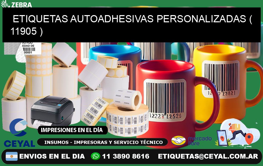 ETIQUETAS AUTOADHESIVAS PERSONALIZADAS ( 11905 )