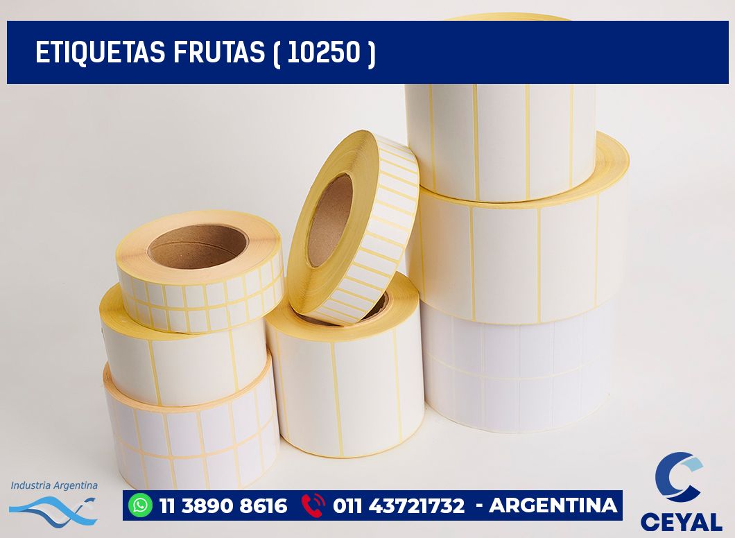 ETIQUETAS FRUTAS ( 10250 )