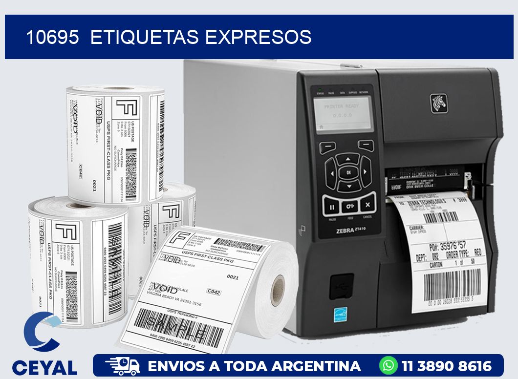 10695  ETIQUETAS EXPRESOS