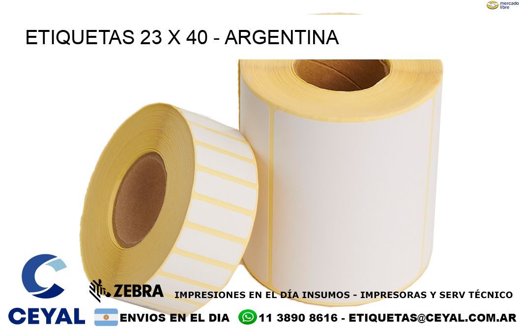 ETIQUETAS 23 x 40 – ARGENTINA