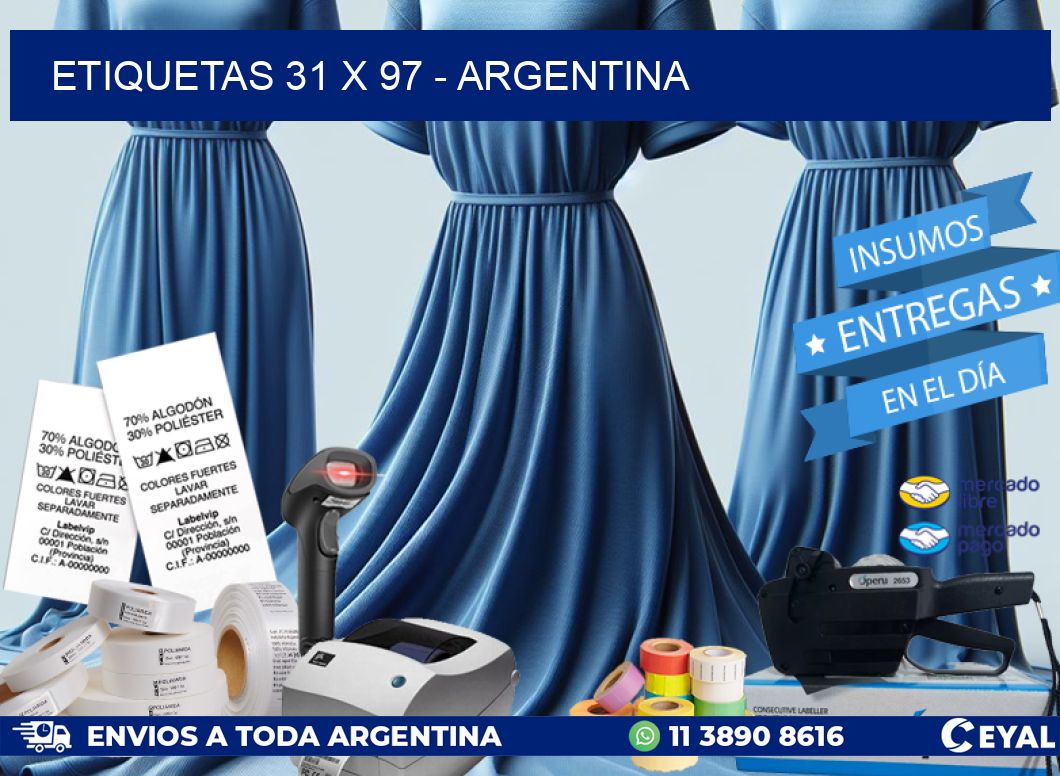 ETIQUETAS 31 x 97 – ARGENTINA