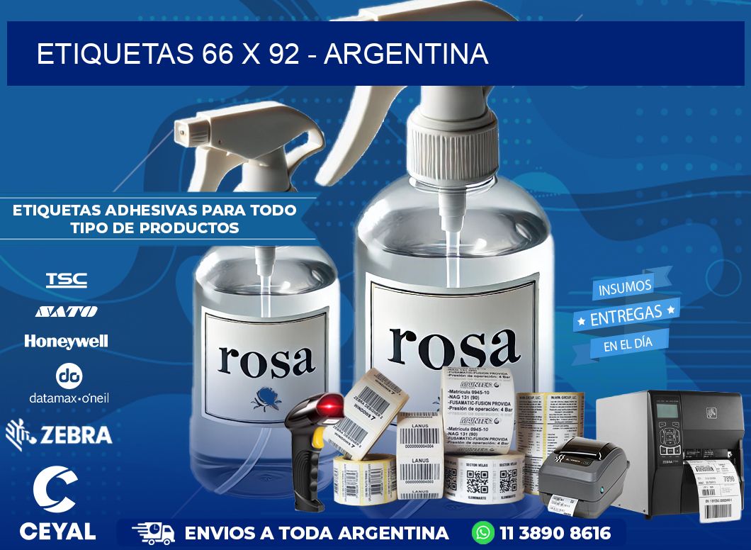 ETIQUETAS 66 x 92 – ARGENTINA