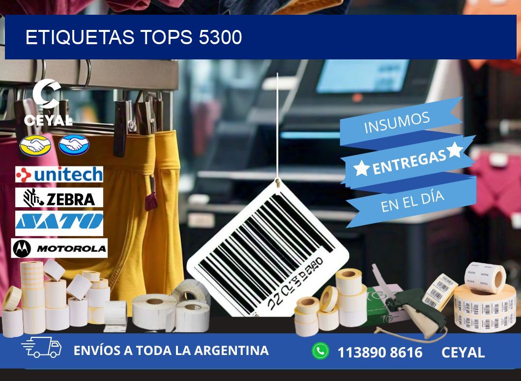 ETIQUETAS TOPS 5300