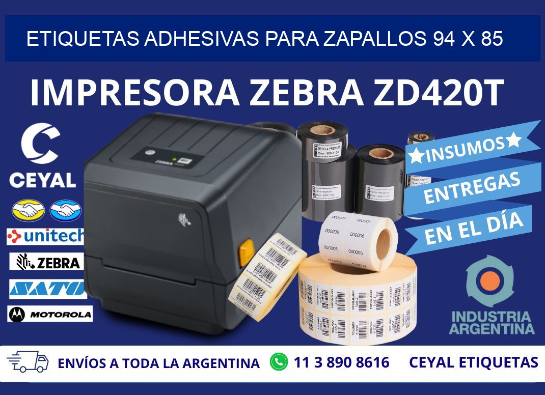 ETIQUETAS ADHESIVAS PARA ZAPALLOS 94 x 85