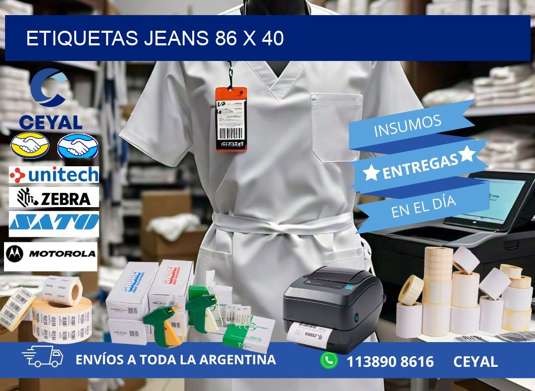 ETIQUETAS JEANS 86 x 40