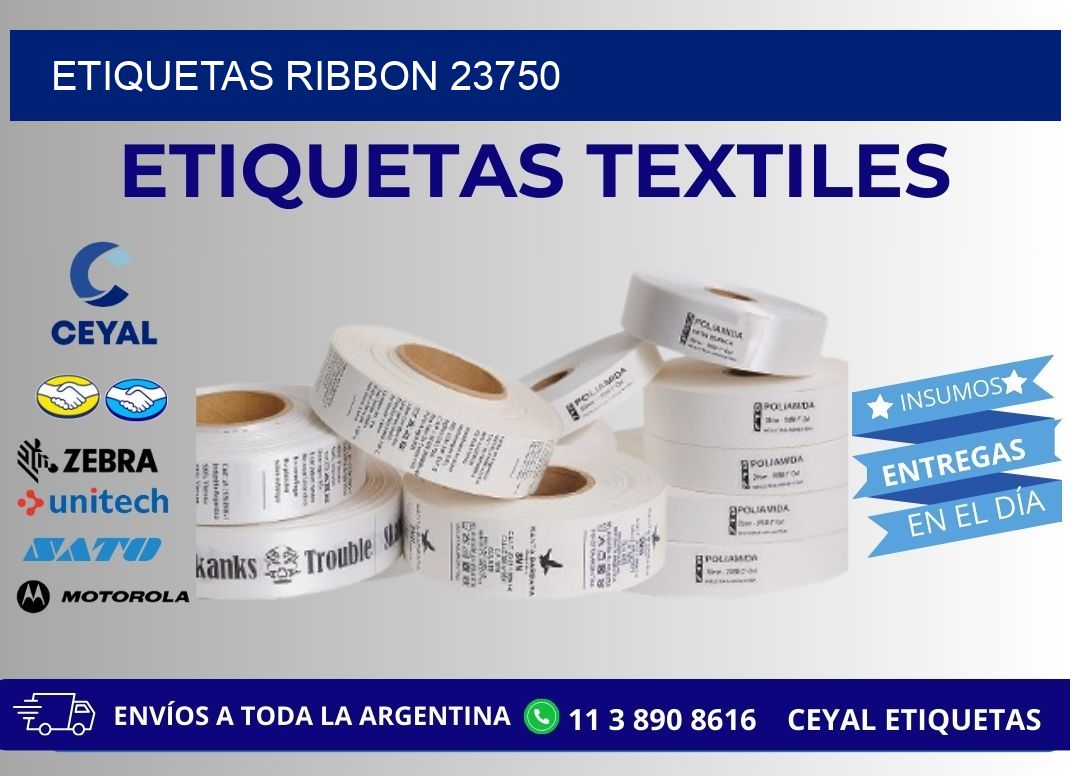 ETIQUETAS RIBBON 23750