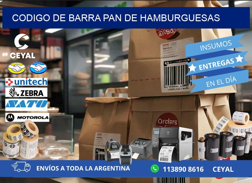 codigo de barra PAN DE HAMBURGUESAS