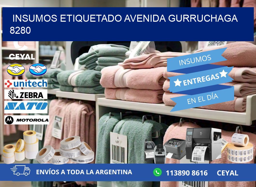 INSUMOS ETIQUETADO Avenida Gurruchaga 8280