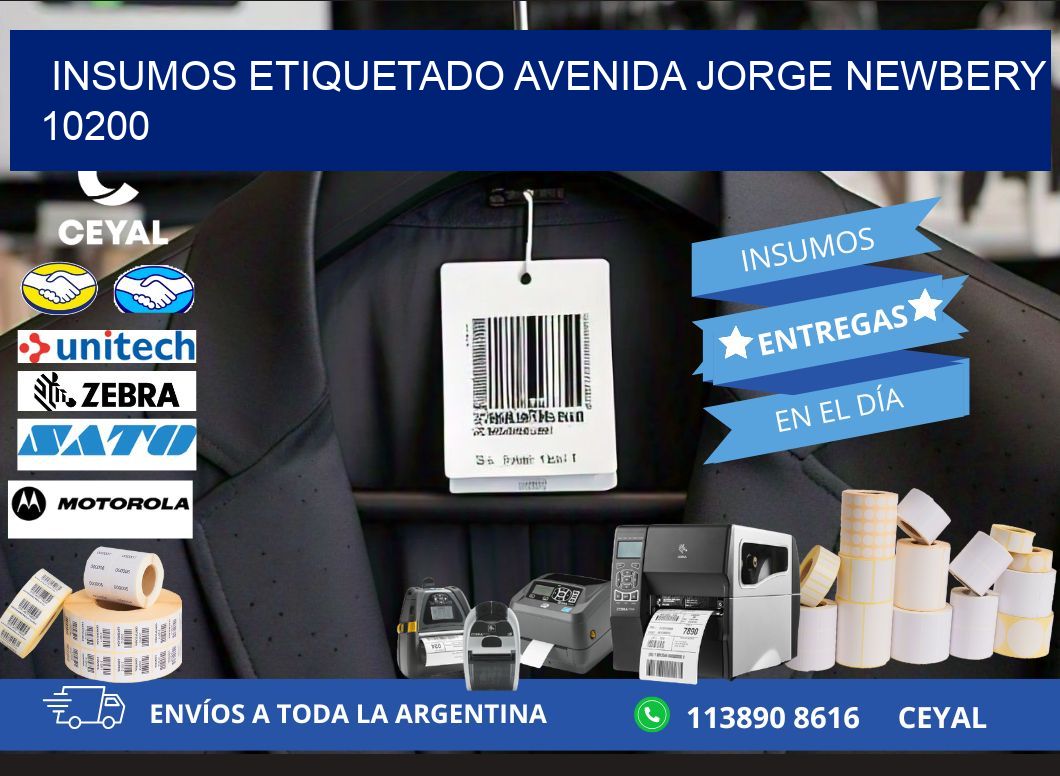 INSUMOS ETIQUETADO Avenida Jorge Newbery 10200